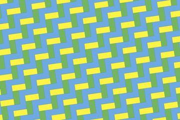 Zigzag pattern. Geometric background flat style illustration. Texture for print, banner, web, flayer, cloth, textile. 