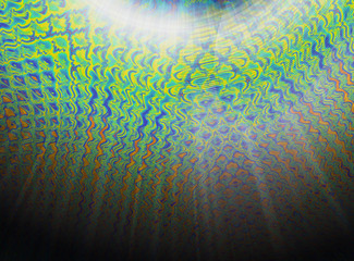 Abstract Background with wavy pattern and gradient. Digital artwork. Fractal graphics.