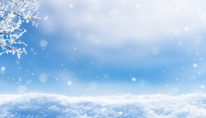 winterlandschaft schnee hintergrund