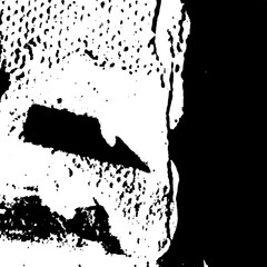 Naklejka premium Halftone Grunge Texture