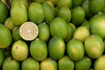 lime fresh citrus fruit background