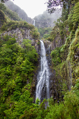 Wasserfall Madeira Landschaft