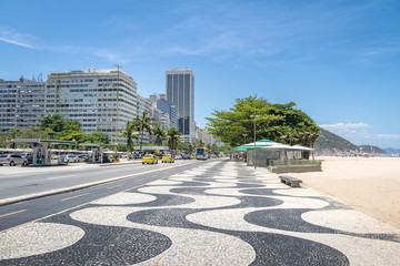 Copacabana-strand - Rio de Janeiro, Brazilië