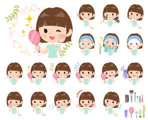 mischievous young  women_beauty