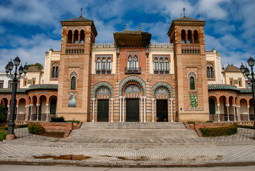 Obraz premium Museum of Arts and Popular Customs of Seville, Spain