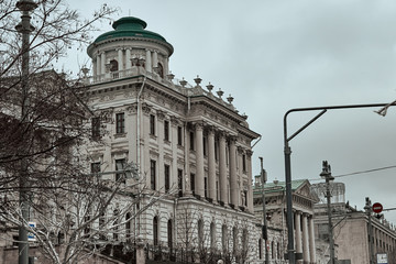 Historical landmark Pashkov's House, the Russian State Library.