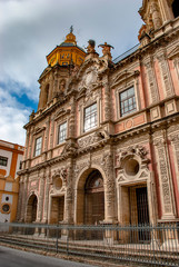 Fototapeta na wymiar Iglesia de San Luis de los Franceses church in Seville, Spain