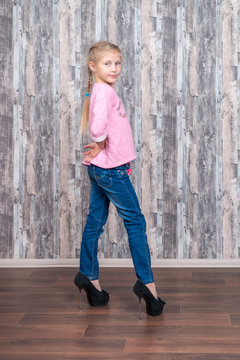 9 586 Best Little Girl High Heels Images Stock Photos Vectors Adobe Stock