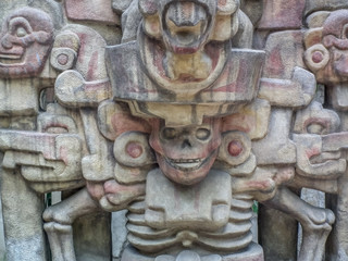 retablos mexicanos esculpidos en piedra culturas anscenstrales