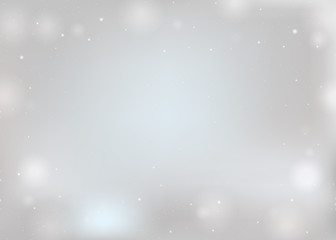 Snowflakes winter background. Vector illustration.