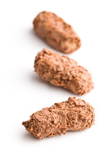 The chocolate pralines.