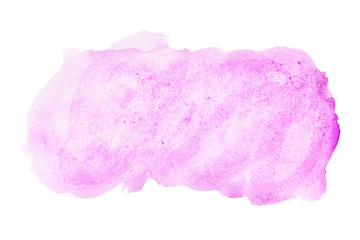 Fototapeta premium Hand drawn warercolor stain
