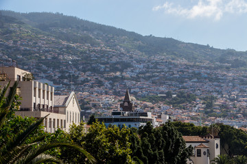 Fototapeta na wymiar Funchal Madeira Stadtzentrum