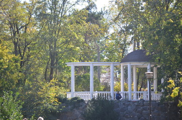 gazebo in park