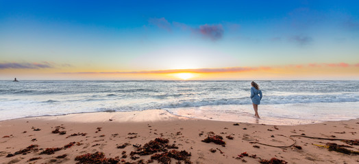 Beach at Sunset