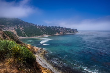 Marine Layer over Bluff Cove