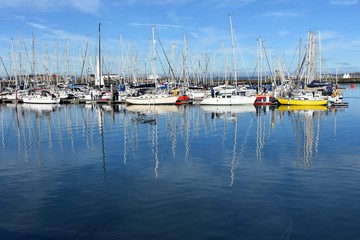 Fototapeta premium barcos en el puerto de Howth, Dublin, 2