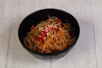 Glass noodle with vegetables