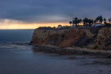 Point Vicente Lighthouse at Sunset