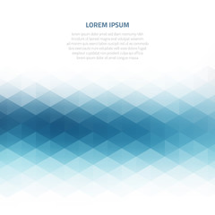 Abstract seamless pattern of triangles. Background for presentations and printing.