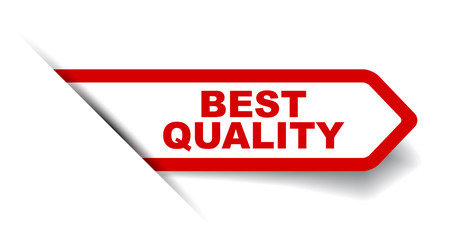 red vector banner best quality