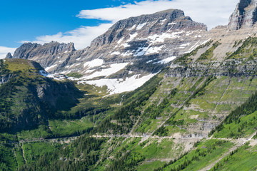Naklejka premium Going to the Sun Road, Glacier National Park, Montana