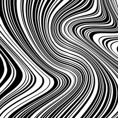 Naklejka premium Abstract Vector Background of Waves