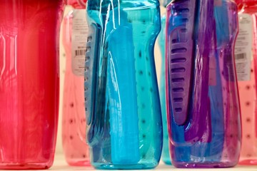 Colorful Plastic Bottles