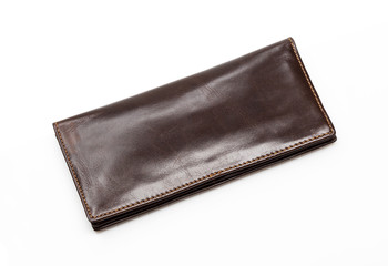 brown personal men organizer on white background