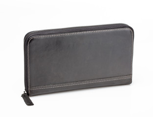Fototapeta premium black personal men organizer on white background
