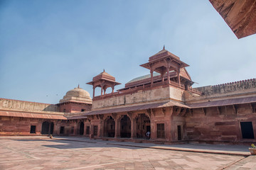 Red Fort of Agra. UNESCO World Heritage site.