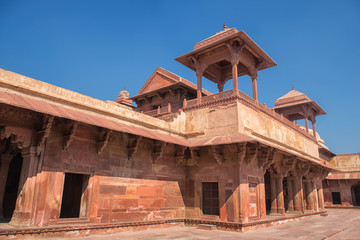 Red Fort of Agra. UNESCO World Heritage site.