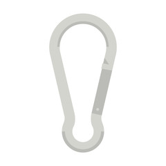 safety hook  vector illustration flat style front 