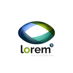 Logo, abstract geometric icon