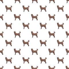 Home dog pattern seamless repeat background for any web design