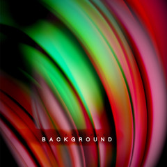 Background abstract - liquid color wave