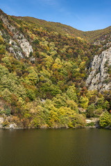 Amazing Autumn ladscape of The Krichim Reservoir, Rhodope Mountains, Plovdiv Region, Bulgaria