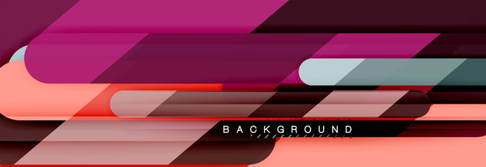 Straight lines abstract vector background