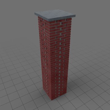 Brick Pillar