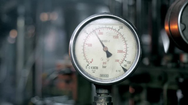 Manometer on the production