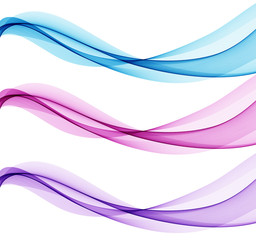 Fototapeta na wymiar Abstract colorful vector background, color wave for design brochure, website, flyer.