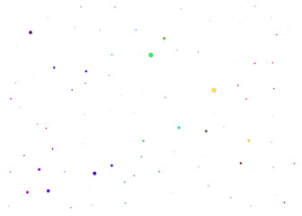 background with colored dots