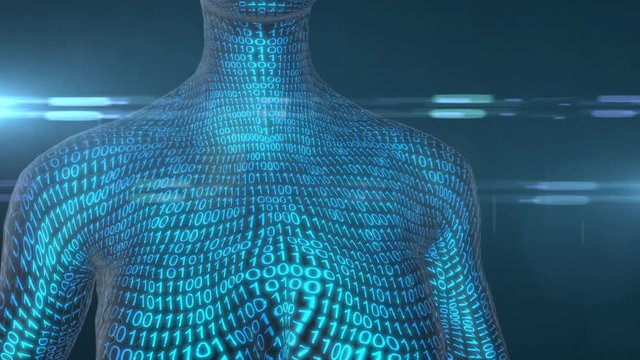Future robot cyborg of AI Artificial intelligence technology
