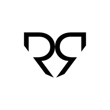 Letter Rr Simple Logo Vector