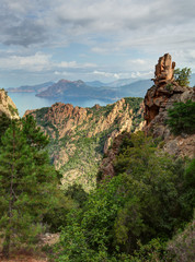 Les calanques de Piana entre Piana et Porto - Corse