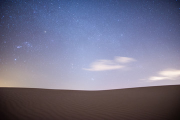 sky in the desert
