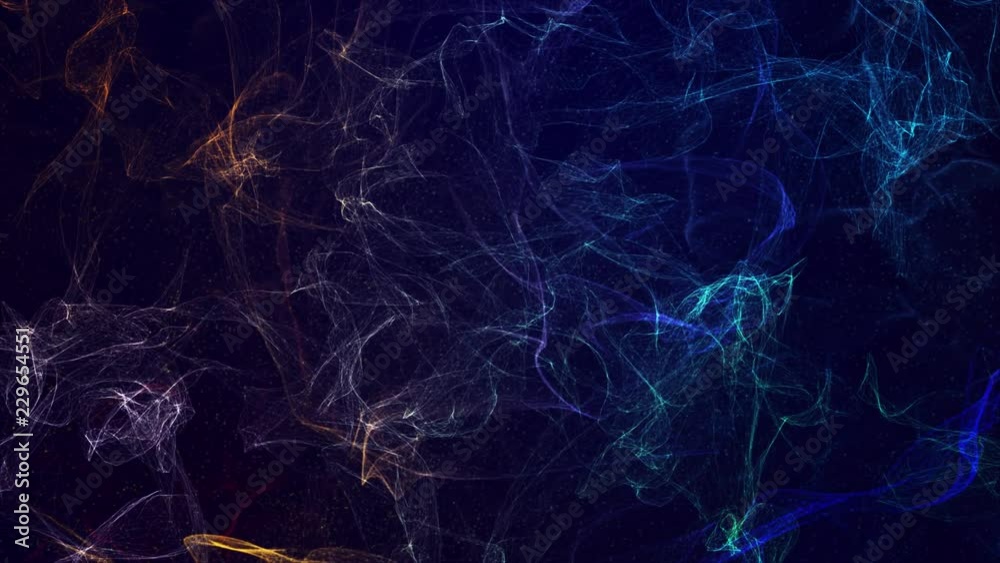 Poster plexus abstract background particle geometric lines and dots