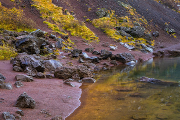 Kerid Crater in Iceland