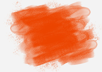 Red aquarelle brushstrokes