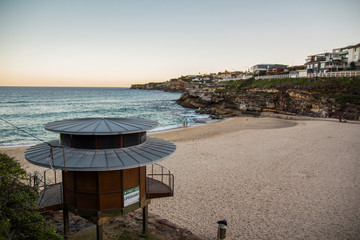 Life Guard House on the Sunset Beach